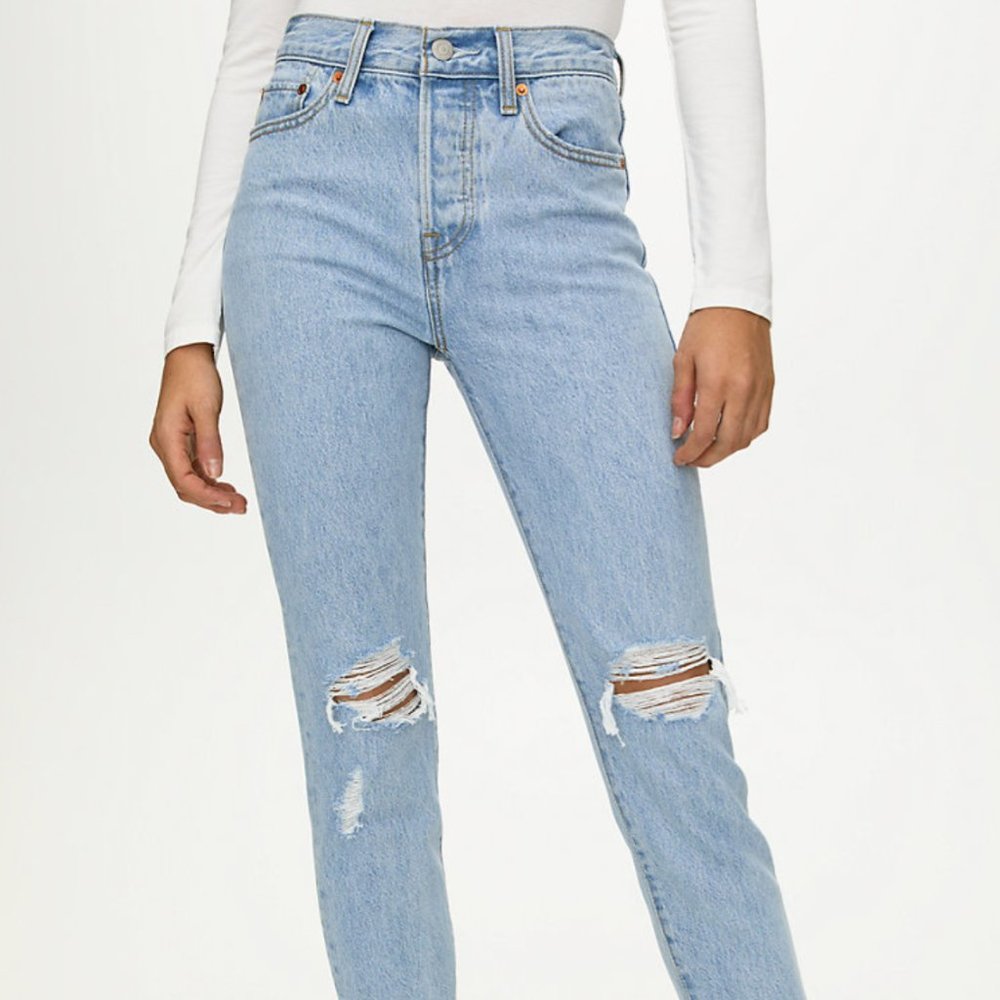 Levi's Wedgie Fit High-Waisted Jeans